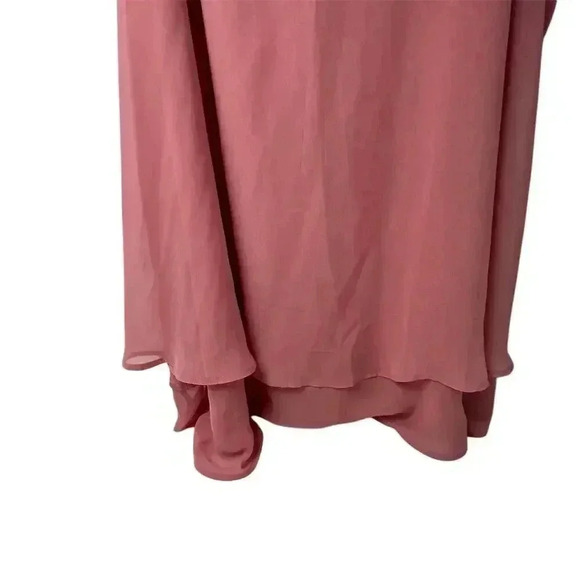 Lane Bryant Women's Size 26 Pink Sleeveless V-Neck Tank Top Casual - Picture 3 of 7